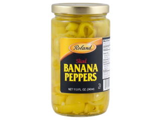 Pepper Roland Sliced Banana 340ml - Click Image to Close