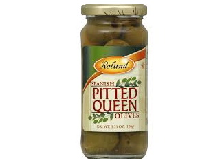 Pitted Queen Olives Roland 3.75 oz