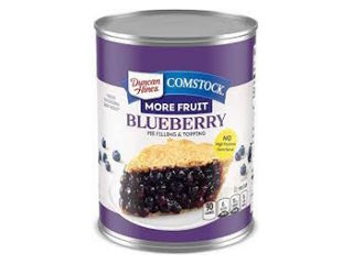 Pie Filling Comstock Blueberry 21oz