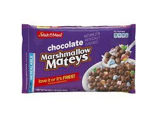 Malt-O-Meal - Chocolate Marshmallow Mateys 24oz