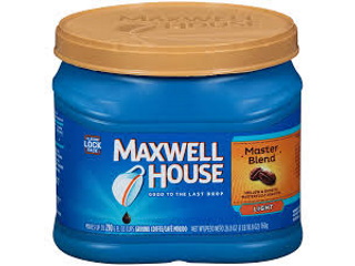 Maxwell House Ground Coffee Master Blend Light 760g (26.8 oz)
