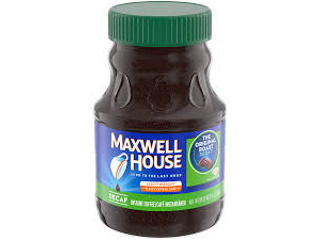 Maxwell House Instant Decaffeinated Coffee 8 oz