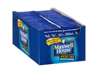 Maxwell House Instant Single-Serve Coffee Sachets