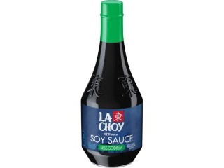 Soy Sauce, La Choy Less Sodium 10oz - Click Image to Close