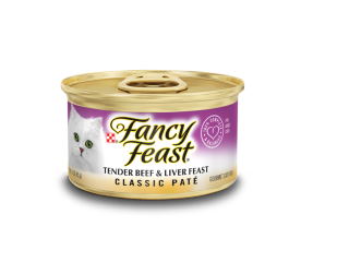 Cat Food Fancy Feast Tender Beef & Liver 3oz