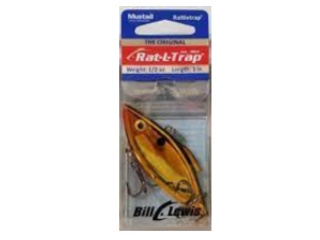 Fishing Lures Rat-L-Trap B/L 1/2oz Gold