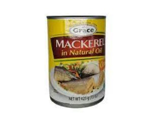 Mackerel Grace Natural Oil 425g