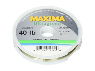 Line Maxima Ultragreen 17 yard 40lb - Click Image to Close