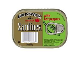 Brunswick with Hot Peppers Sardine 3.75oz