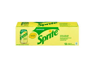 Sprite Lemonade Can 12 pack