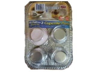 EZ Foil Cupcake Pans 2 count