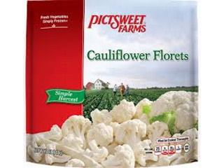 Frozen Cauliflower Florets Pictsweet Farms 340g