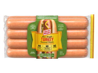 Oscar Mayer Turkey Bun Length Franks Sausage 8ct