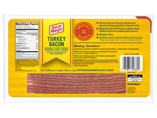 Bacon Oscar Mayer Turkey Bacon 12oz