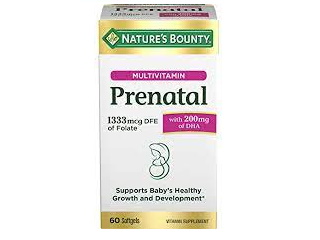 N/B Prenatal & 200Mg Dha 60