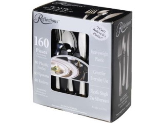 Disposable Cutlery Reflection 160ct