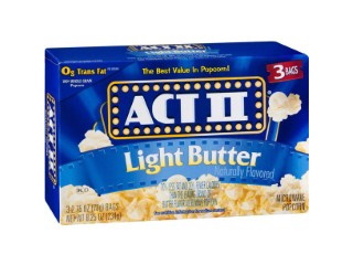 Popcorn Act11 Light Butter 3 pack (8.25oz)