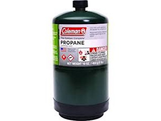 Propane Gas Cylinder - Coleman 1 LB