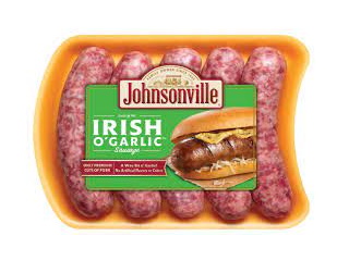 Sausage Johnsonville Irish O' Garlic 19oz