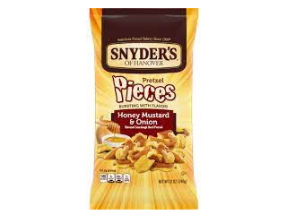 Snyder's of Hanover Pretzel Pieces Honey Mustard& Onion 12oz