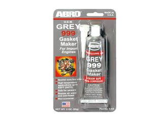 Silicone Gasket Maker Abro 999 Grey 3 oz