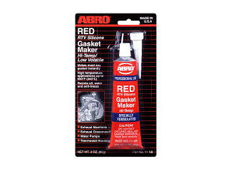 Silicone Gasket Maker Abro Red 3 oz