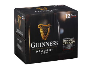 Guinness Draught 11.2oz Bottles (12 Case)
