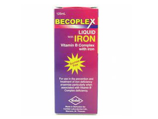 Becoplex + Iron Liquid 125Ml