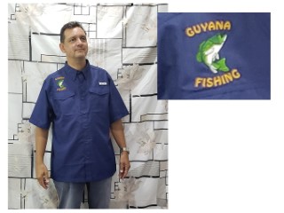 Guyana Fishing Shirt - Patriot Blue