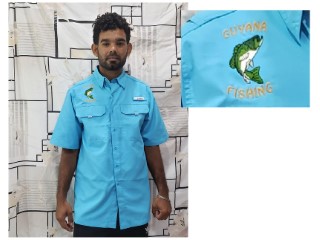 Guyana Fishing Shirt - River Blue