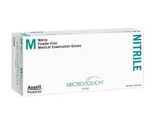 Gloves Ansell Nitrile Medium 200 pieces