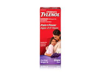 Tylenol Child Suspension 4oz Grape - Click Image to Close