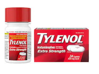 Tylenol Caplet 500Mg 24'S - Click Image to Close