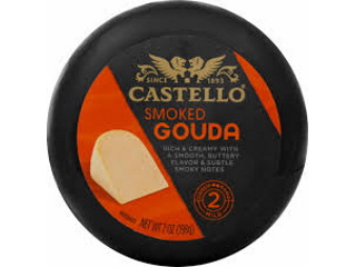 Cheese Gouda Smoked Round Castello 198g