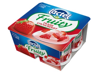 Lactel Strawberry 4*125g