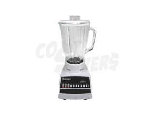 Blender 10 speed 5 Cup with/Glass Jar 375W (White)