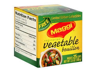 Cubes Vegetable Maggi Bouillon 24x4g - Click Image to Close