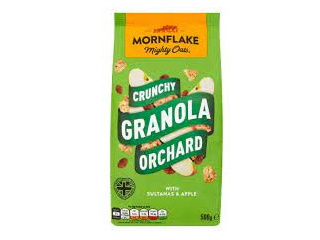 Mornflake Mighty Oats Granola Orchard Mix 500g