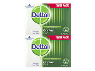 Soap Antibacterial Dettol Twin Pack