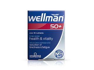 Vitabiotics Wellman 50+ 30 Tabs