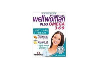 Vitabiotics Wellwoman+Omega 369 56'S