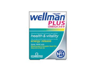 Vitabiotics Wellman + Omega 369 56'S - Click Image to Close