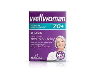 Vitabiotics Wellwoman 70+ 30 Tabs - Click Image to Close