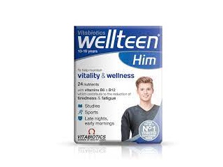 Vitabiotics Wellteen Him 30 Tabs - Click Image to Close