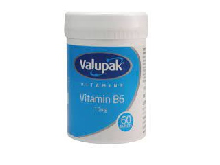 Valupak Vitamin B6 10Mg 60'S