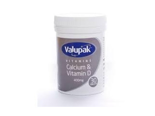 Valupak Calcium & Vit D 30'S