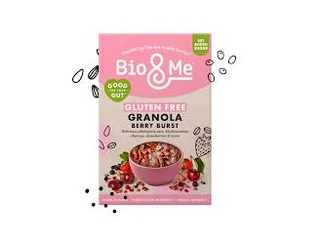 Granola Gluten Free Bio&Me Berry Burst