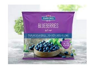 Frozen Fruit Blueberries Emborg 400g