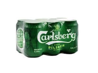 Carlsberg Danish Pilsner Tin 6 pack
