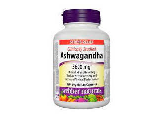 Webber Ashwagandha 120 Caps